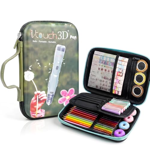 Image of WOL 3D Cartoon Printed Pencil Case with Compartments | Large Capacity Stationery Organizer Zipper Pouch, Water-Resistant Pen Holder for Girls, Boys, Kids, School, Travel & Office Use - Green