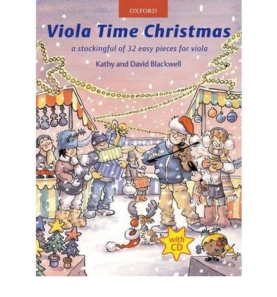 [(Viola Time Christmas: A Stockingful of 32 Easy Pieces for Viola)] [Author: Kathy Blackwell] published on (July, 2010)      Sheet music