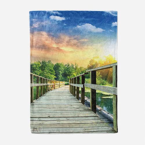 Couverture microfibre flanelle 3D chaude et douce pour jeté de canapé - 4