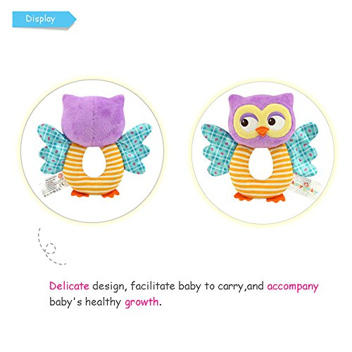 Teytoy Owl Soft Rattle Toy For Over 0 Months #TOP3
