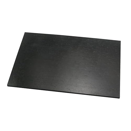 Miniatura 9 de Bettomshin Hoja POM de 7.87 pulgadas, hoja de placa de polioximetileno, 7.874 in x 7.874 in x 0.197 in de largo x ancho x grosor cuadrado negro para