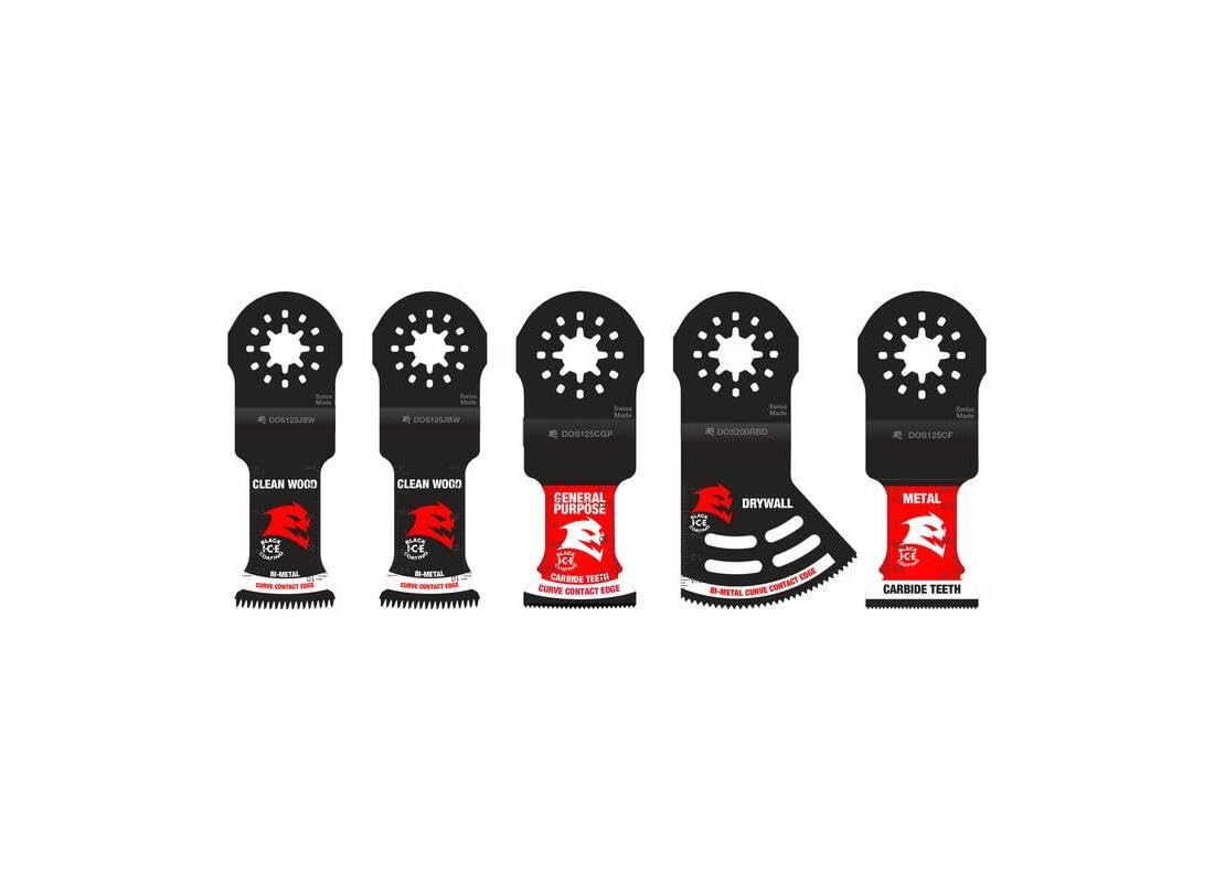 Freud Diablo DOS5S 5 pc Starlock General Purpose Oscillating Blade Set (5-Piece)