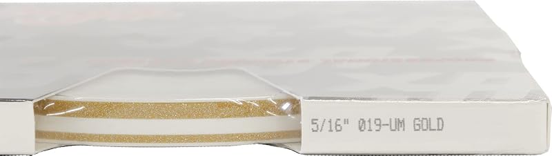 Fita Pinstripe Dupla Automotiva Universal Products TFX 0005019 Dourado Metálico – 0,79 cm x 45,72 m