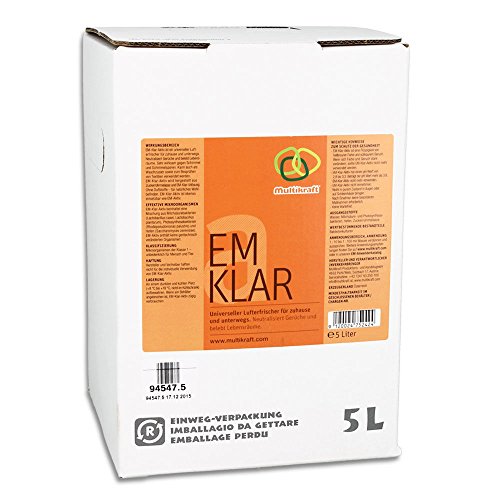 Désodorisant universel EM-KLAR-AKTIV - 5 litres - Pour la maison et les déplacements Cover