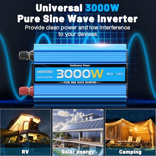 Convertisseur de tension 3000W 6000W pur sinus haute performance