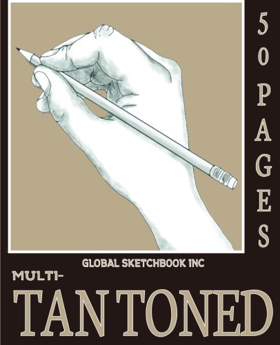 Global Sketchbook INC. Multi-Tan Toned: Multi-Toned Tan Sketchbook 7.5