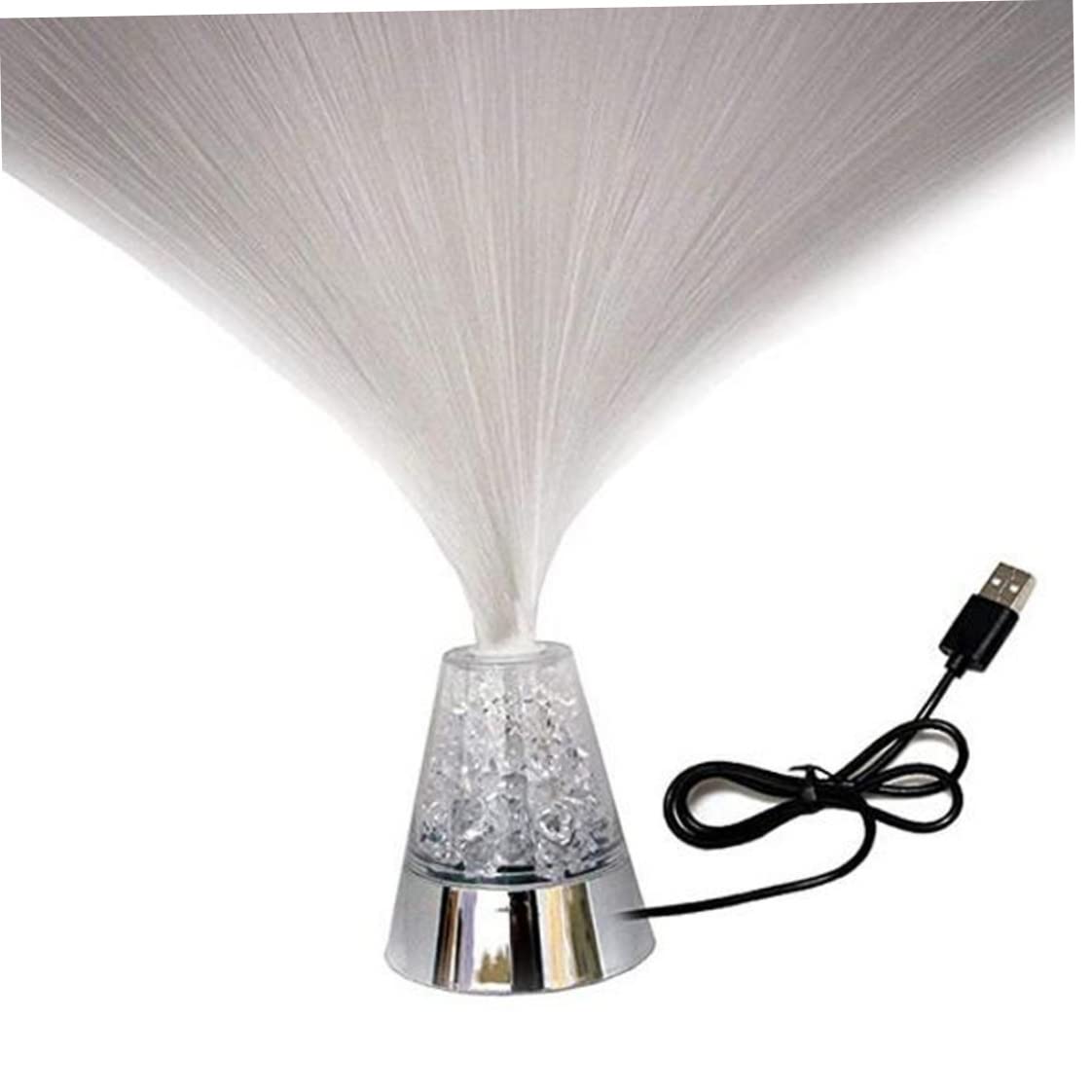 Lampe à fibre optique LED changeant de couleur avec câble USB pour veilleuse enfant
