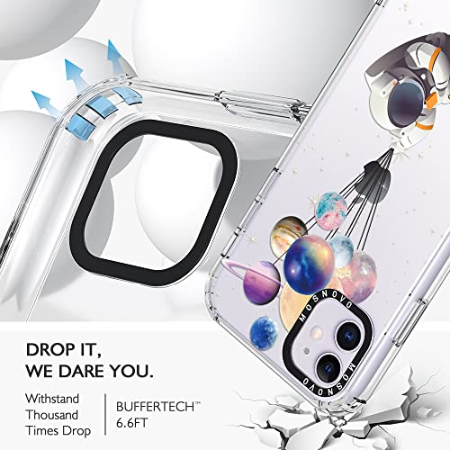 Mosnovo Compatible With Iphone 11 Case, [Buffertech 6.6 Ft Drop Impact] [Anti Peel Off Tech] Clear Tpu Shockproof Bumper Phone Case Cover With Astronaut Designed For Iphone 11 6.1" #TOP4
