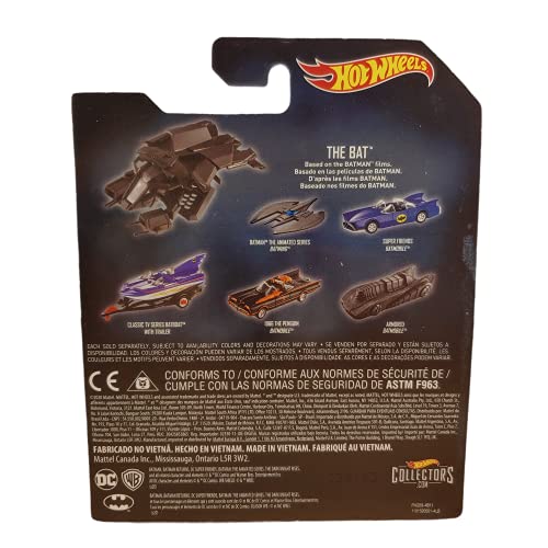Hot Wheels The Bat The Dark Knight Series miniatura 2