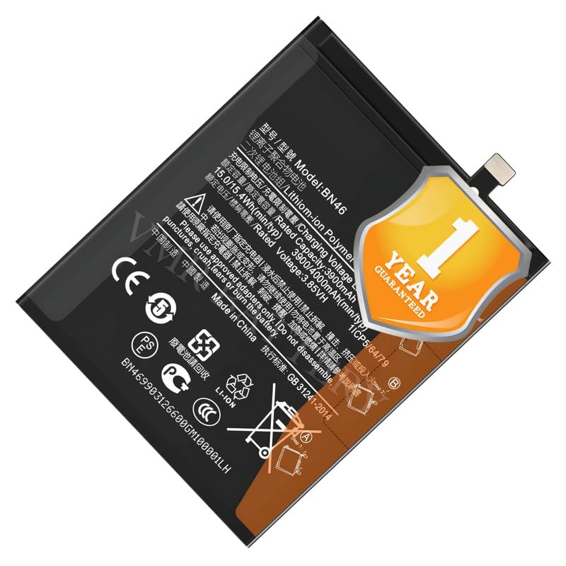 Image of Original BN46 Battery Compatible for Xiaomi Redmi 7 (M1810F6LG, M1810F6LH, M1810F6LI), Xiaomi Redmi Y3 (M1810F6G, M1810F6I), Xiaomi Redmi Note 6 | Xiaomi Redmi Note 8 (M1908C3JH, M1908C3JG, M1908C3JI)