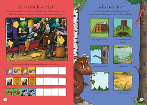 The Gruffalo and Friends Festive Super Sticker Book