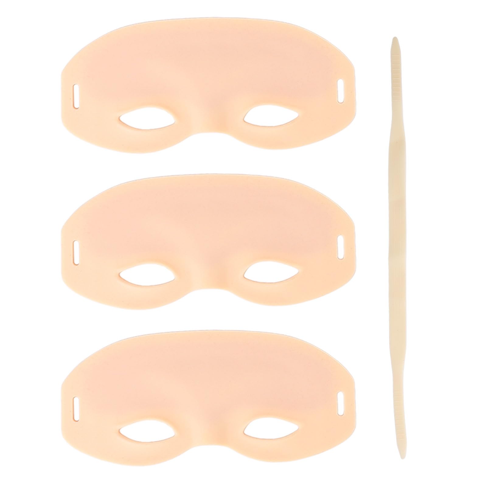 Sonew Eyebrow Tattoo Fake Skin Practice Headband, Adjustable Tape Wearable Eyebrow Microblading Practice Skin
