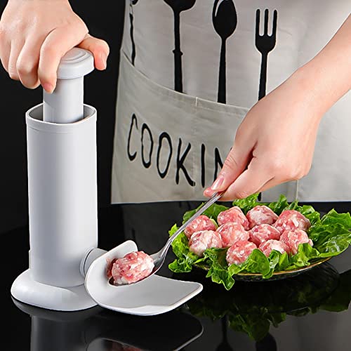 linguiça, almôndega manual 2 em 1, fundo antiderrapante, grancapacida, ferramenta fazer salsichas do