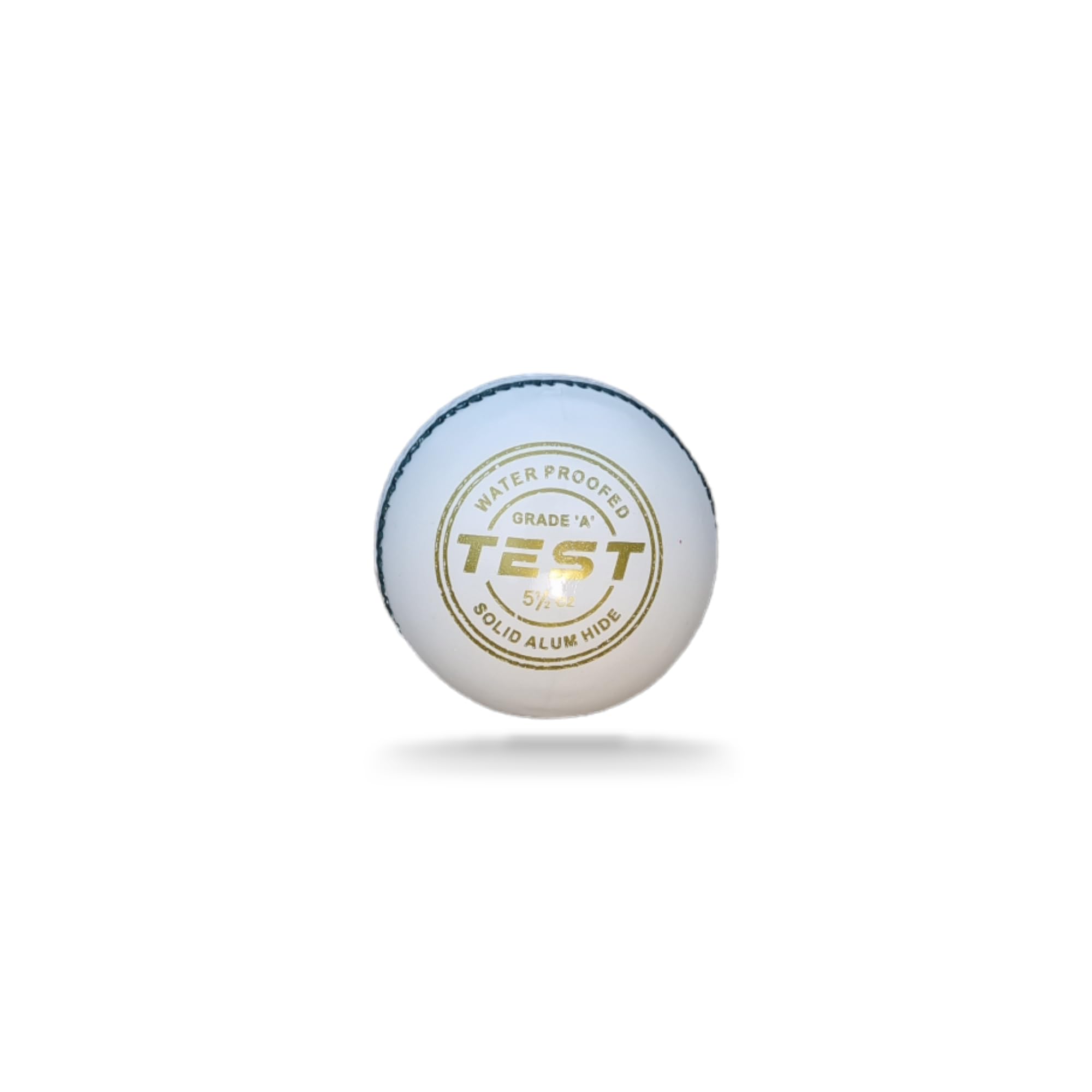 Aarav Leather Ball 4 Piece (Parts) White Cricket Ball for 50 Overs, Pack of 1, Professional Cricket Ball, Hand Stitched Ball-image-9