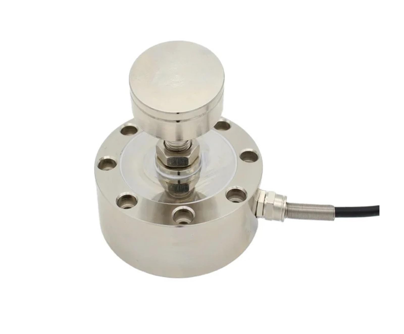 High-Precision Load Cell Scale Sensor, Spoke Type Load Cell 10 TON Sensor Compression Load Cell for Weight High Pressure Tension Weighing(1t)