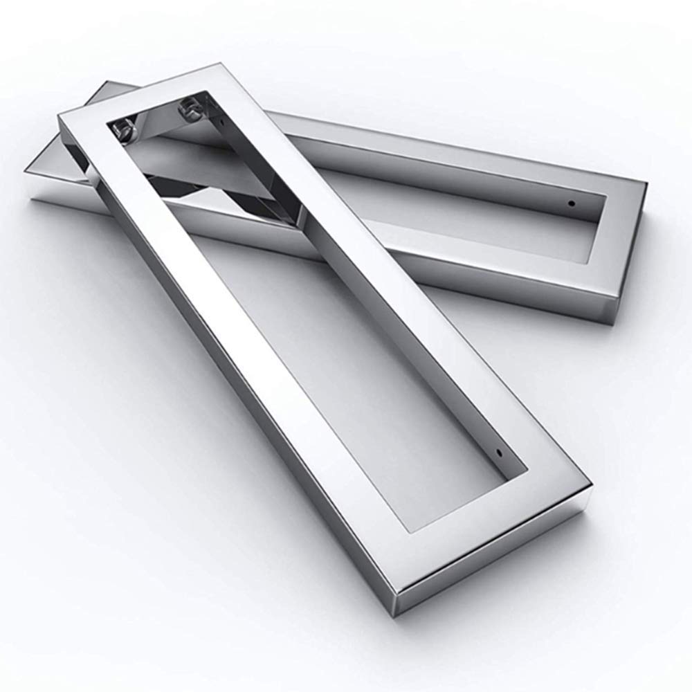 Juego De Consola De Pared De Acero Inoxidable Soportes De Pared De 450mm para Estanterías, Encimeras O Lavabos