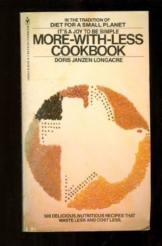 More-With-Less Cookbook by Longacre, Doris Janzen (March 1, 1981) Mass Market Paperback