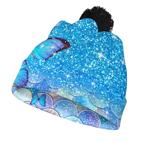 Unisex Kids Cute Hats Winter Warm Thick Knit Beanie Caps with Pompom for Girls Boys Cute Animal Beanie Knit Hats2