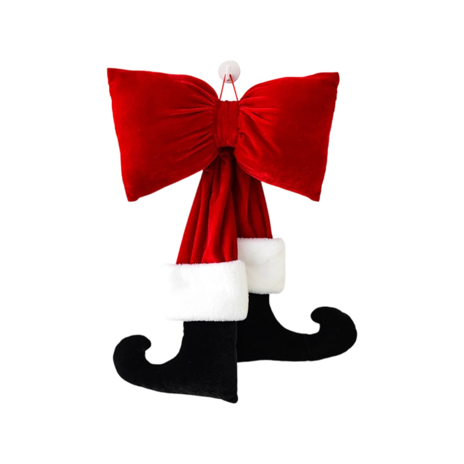 Nucelit Velutinous Holiday Bends for Christmas Tree Wreath Mantel Decorative Accents Blanketed Velutinous Holiday Bends