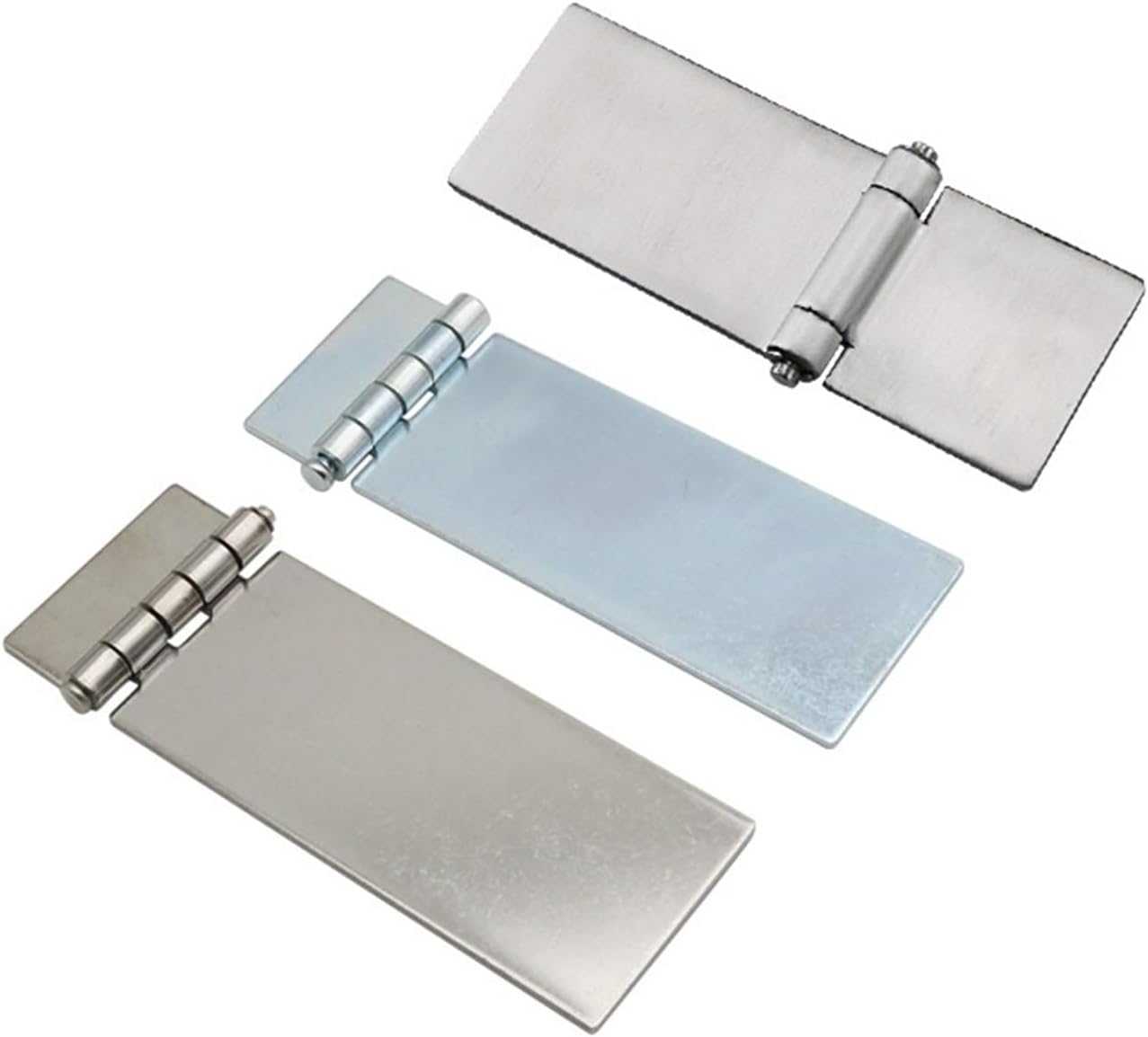 Foldable Shaped Load-Bearing Hinge Electrical Cabinet Mechanical Equipment Toolbox 1Pcs(126.75x60mm)