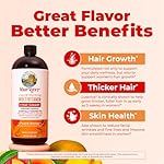 MARYRUTH'S Liquid Multivitamin+Hair Growth | Clinically Tested for Thicker Hair & Facial Wrinkles in Women | Biotin 10000mcg | Lustriva Hair Growth Supplement | Skin Care | Age 18+ | 30 Fl Oz - Image 5