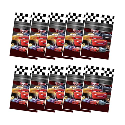 PFinding 30 pcs red car Party Gift Bags candy Bags Supplies Cute car Themed Party Birthday Decoration goody bags