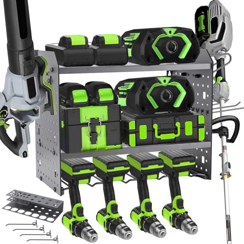 EGO Wall Mount Garage Organizer, 200lb Heavy Duty Hanger