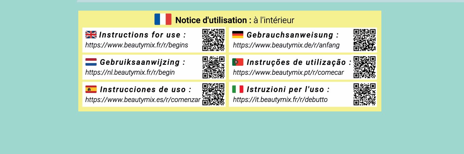 Il robot BeautyMix e la sua bilancia di precisione - Il robot cosmetico per la casa - Ideale per creare cosmetici, prodotti per l'igiene e la cura della casa in modo facile e veloce - BeautyMix