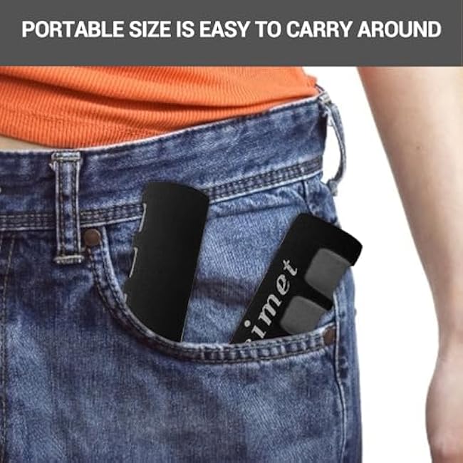 2 Pack Hand Grip Strengthener Set, Forearm Exerciser, Finger Gripper, Grip Strength Trainer, Hand Grip- Soft Foam Hand Exercise for Quickly Increasing Wrist Forearm and Finger Strength