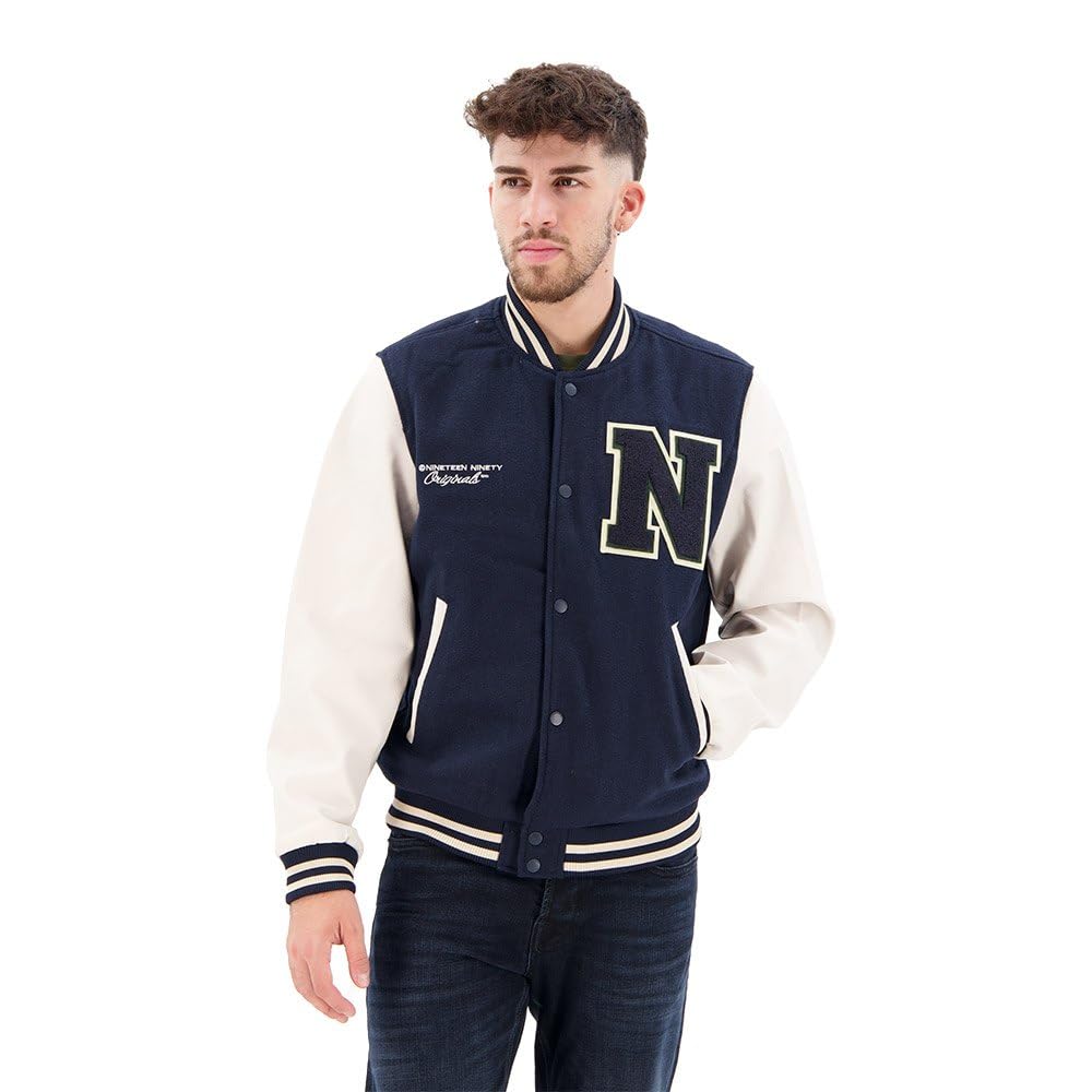 JORCOLLEGE WOOL BLEND BOMBER NOOS Mont Ceket Erkek