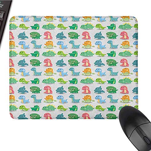 HJJL Alfombrilla ratón Jurassic Mouse Pad Stitched