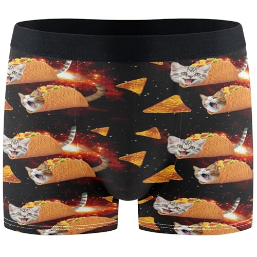 visesunny Men's Underwear Boxer Briefs Soft Breathable Underwear for Men Funny Underpants