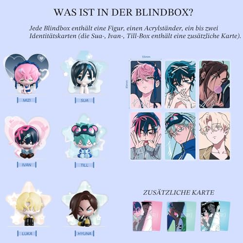 YJacuing Alien Stage Freeom Stage Serie Blind Box Figur (Einzelbox)