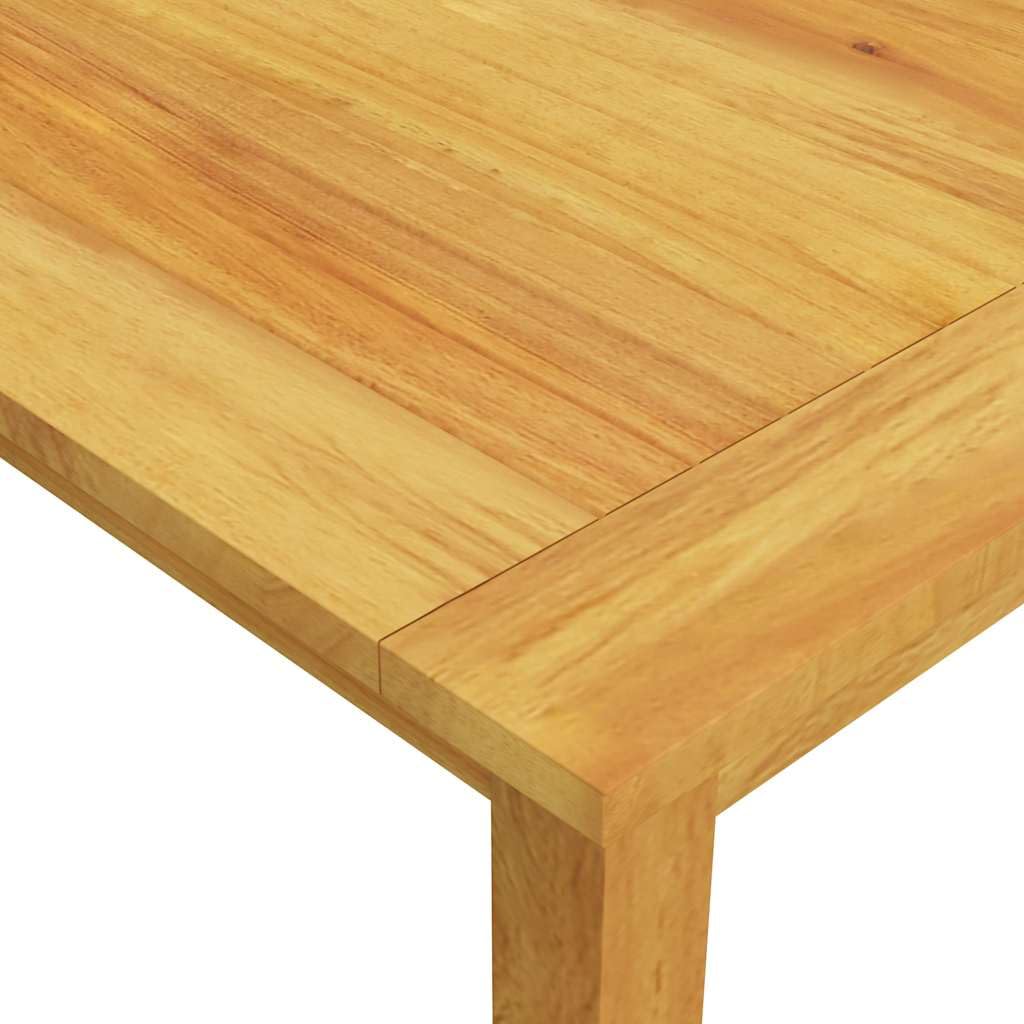 Lite drewno akacjowe z rattanem PE szary 127 cm