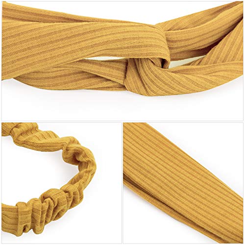 HBselect-10Pcs-Headbands-Vintage-Elastique-Bandeau-Cheveux-Femme-Vintage-Bandeaux-pour-les-femmes-Hairband-Twisted-Cute-Hair-Accessoires