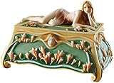 Design Toscano Flower Princess Art Nouveau Sculptural Jewel Box