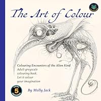 Colouring Encounters of the Alien Kind: The Art of Colour B0CVVV8JG6 Book Cover