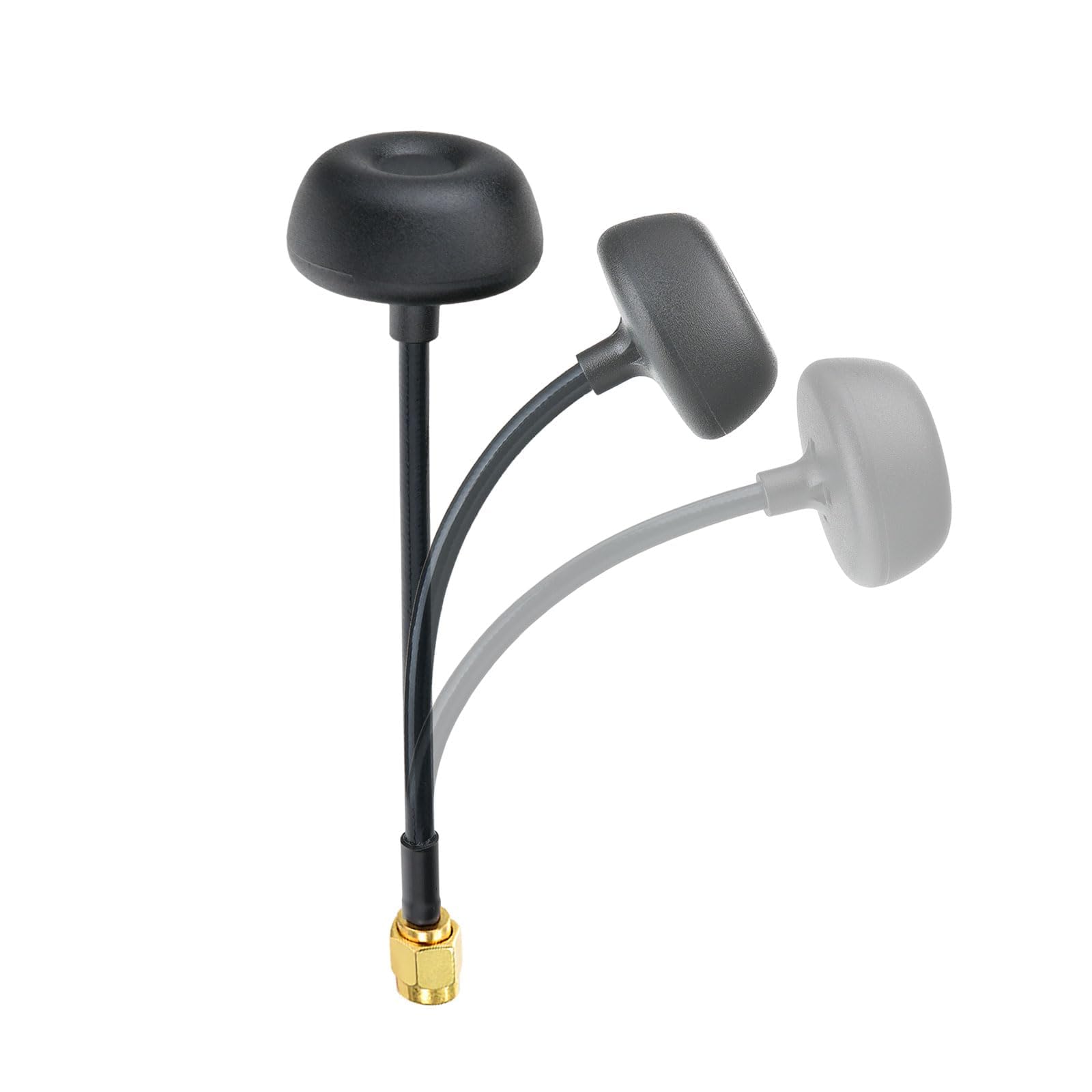 Bingfu Antenna FPV 5,8 GHz, Antenna Pagoda RHCP con Connettore RP-SMA, Guadagno 5 dBi, per Drone FPV, Quadricottero, Visori, Trasmettitore/Ricevitore TX RX, 2pcs