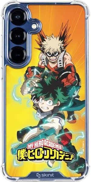 Skinit Clear Phone Case Compatible with Galaxy S25 - Officially Licensed My Hero Academia Tomuras Decay Season 6 Design