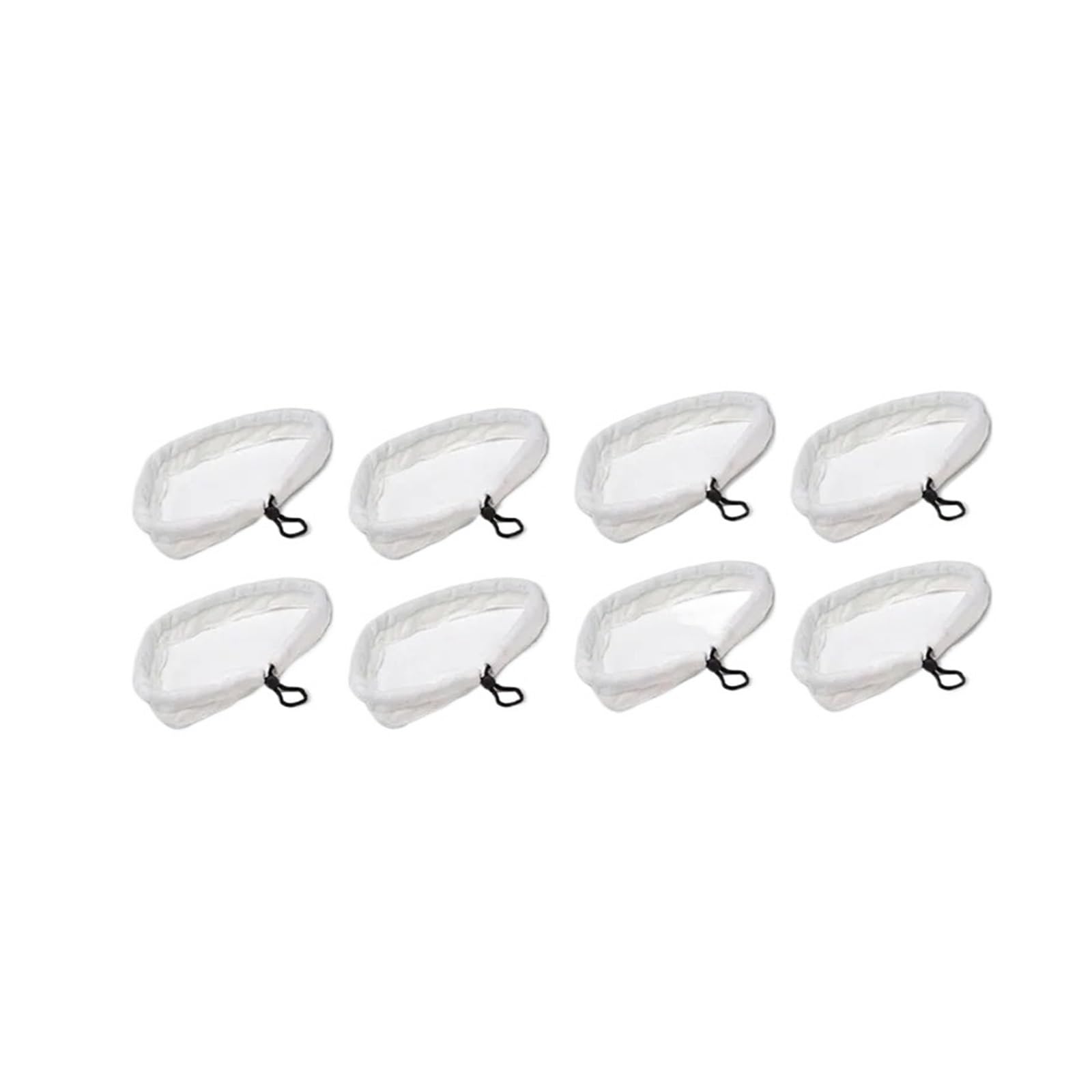 LMRXOFE Steam Mop Pads Replament Pads Acssories,Compatible For Steamboy,X5 H2O S302 S001,Compatible For SKG,1500W Steam Mop(8 PCS)