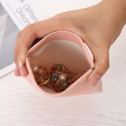 Miniatura 6 de Mini monedero de cuero para mujer, cambios, tarjetero, bolsa pequeña, 3 Colores, Portatarjetas Mini Monedas