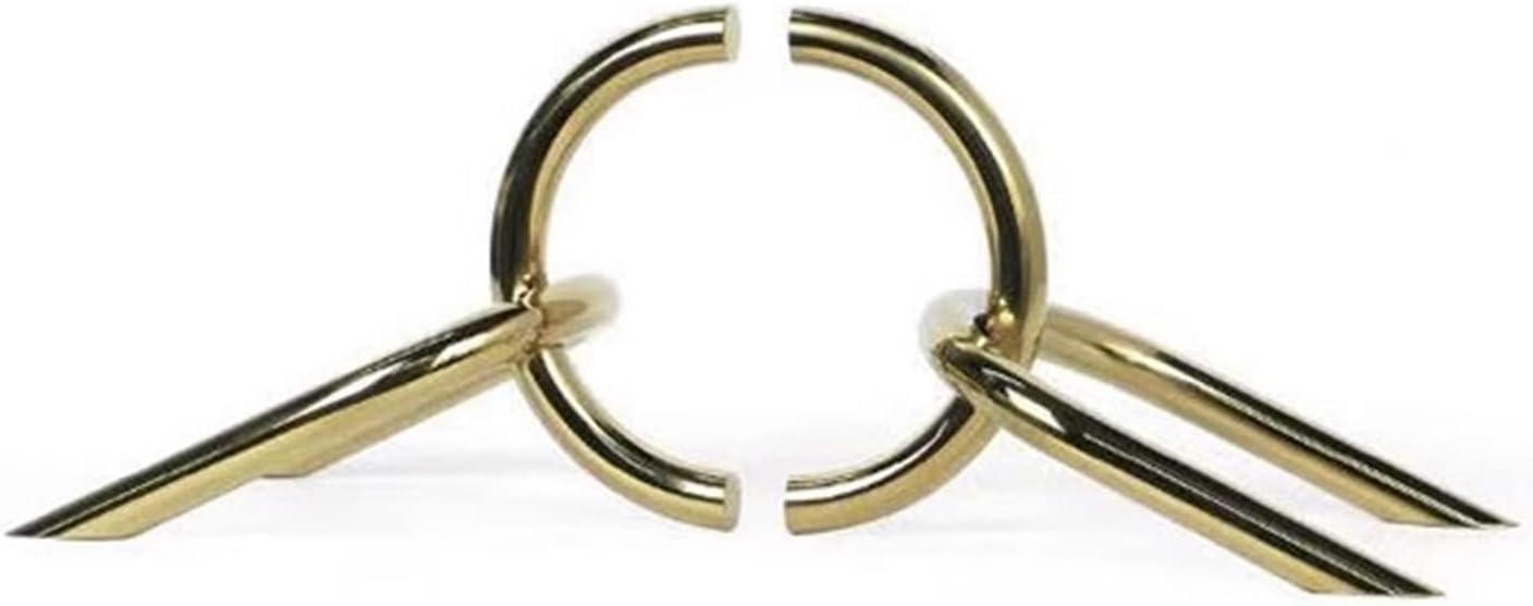 Bookend Support Decorative Bookends, Stainless Steel Book Ends Nonskid Art Bookend for Shelves for Decor, School, Home, Office, Library Bookends(Gold)