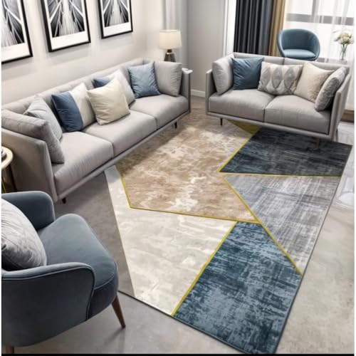 Tapete Belga Estampado 2,00 x 1,50m Para Sala Quarto De Luxo (Est...