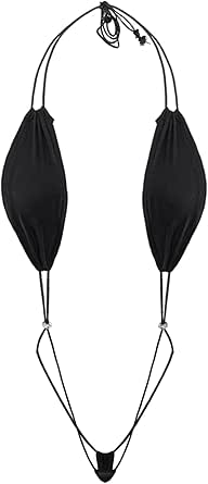 Amazon.com: Borniu Women's Sexy G String Slingshot Bikini Micro Bikini