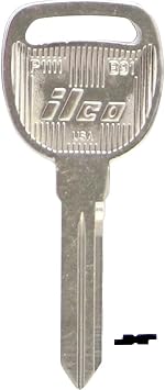 KABA ILCO B91-P1111 Master Key Blank For Chevrolet Malibu Impala Pontiac Grand Am GT & SE Oldsmobile Cutlass