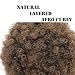 AISI QUEENS Synthetic Afro Puff Drawstring Bun Ponytail High Wrap updo Hairpiece Kinky Curly Ponytail for Women with 4 Clips Hair Puff Color 27#…