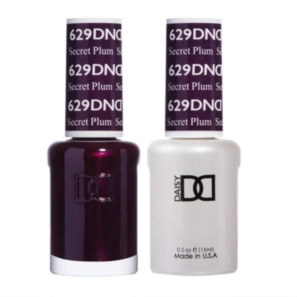 DND 629 Secret Plum Gel & Matching Polish Set - DND Gel & Lacquer