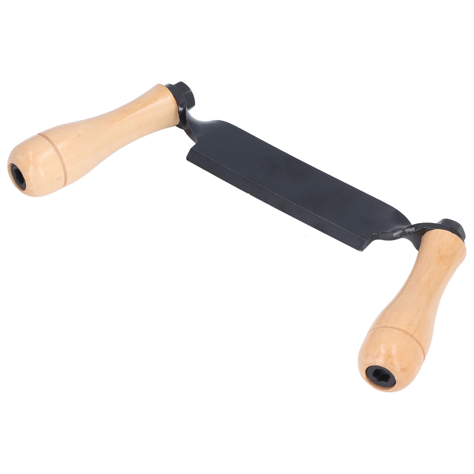Gerades Ziehmesser Straight Draw Shave Tool 8 Zoll Holzbearbeitung Entrindungswerkzeug mit Holzgriff