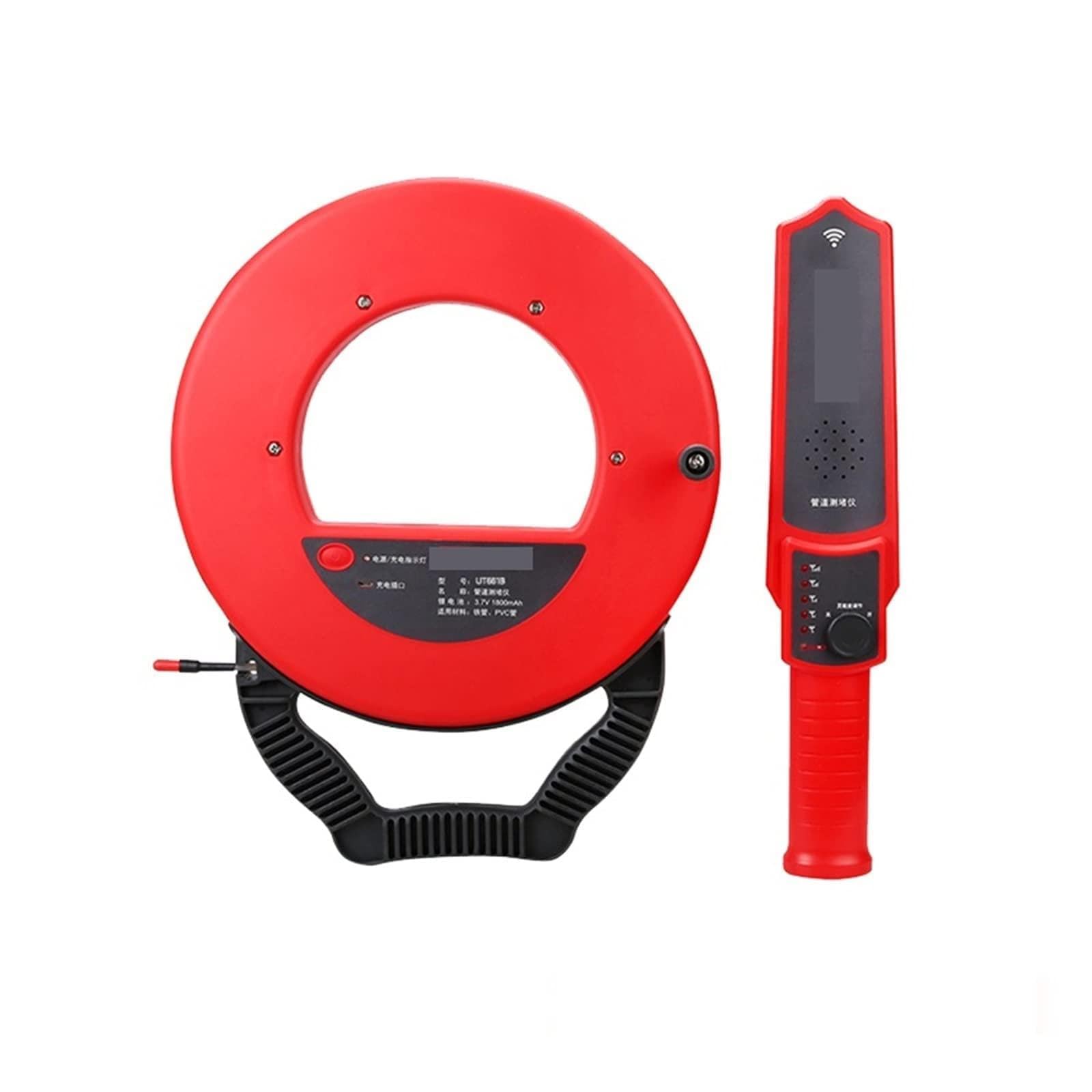 Detector de Pared, Detector de bloqueo, buscador de tuberías de hierro de PVC, escáner de pared, instrumentos eléctricos impermeables(30m)