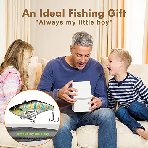Image of TRUSCEND Easy Catch Crankbait with BKK Hooks, Shallow or Deep Diving Crank Bait Fishing Lures for Bass Pike Walleye, Unipue Wobble Design for More Bites, Vibe Lipless Crankbaits Freshwater Saltwater